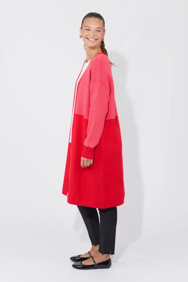 Haven Cyprus Cardigan - Chilli/Pink Best