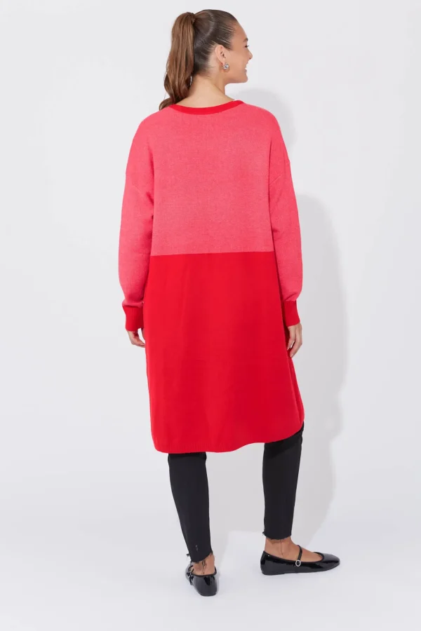Haven Cyprus Cardigan - Chilli/Pink Best