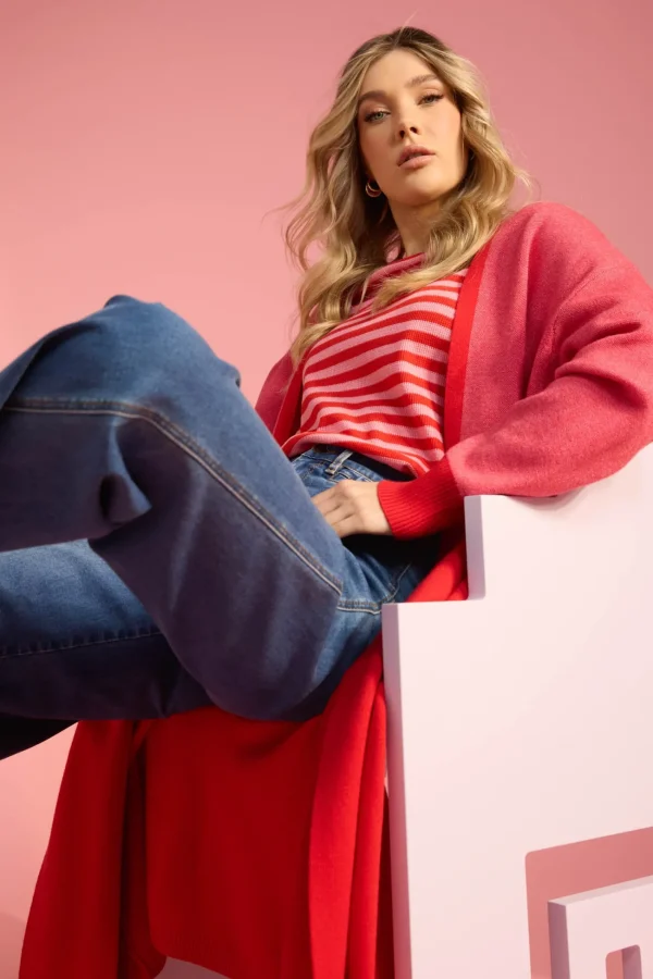 Haven Cyprus Cardigan - Chilli/Pink Best