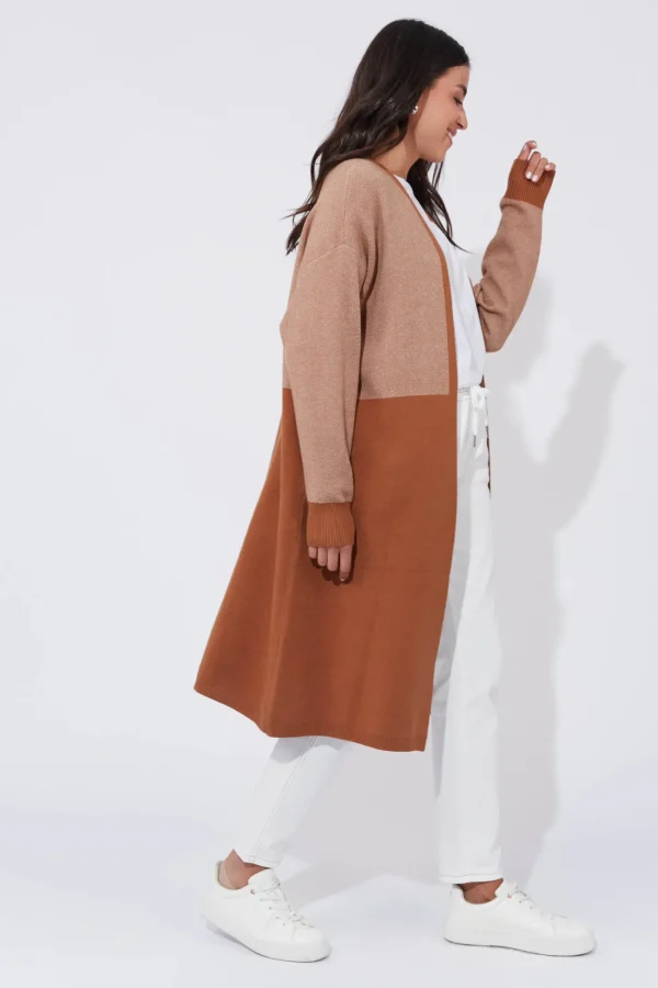 Haven Cyprus Cardigan - Sand/Dune Clearance
