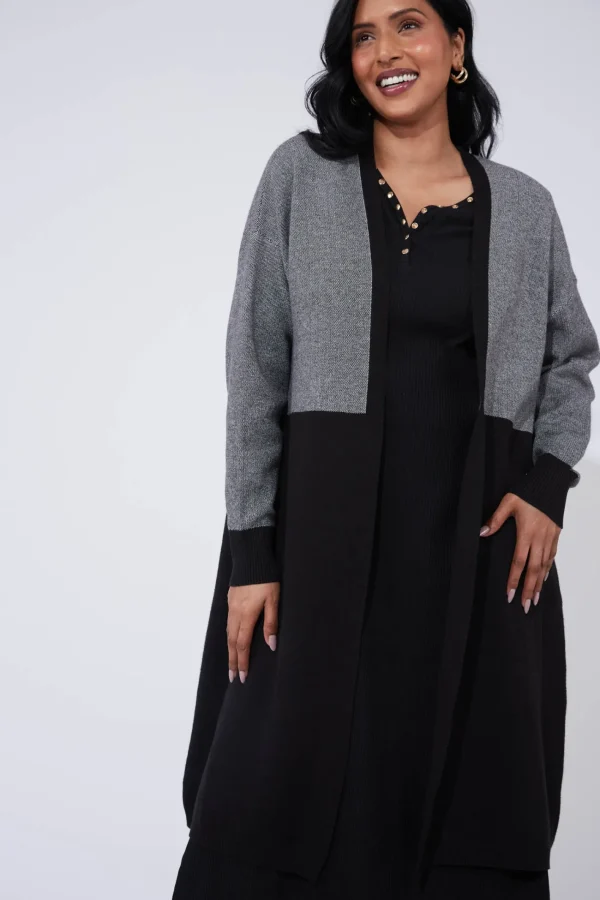 Haven Cyprus Cardigan - White/Kohl Fashion