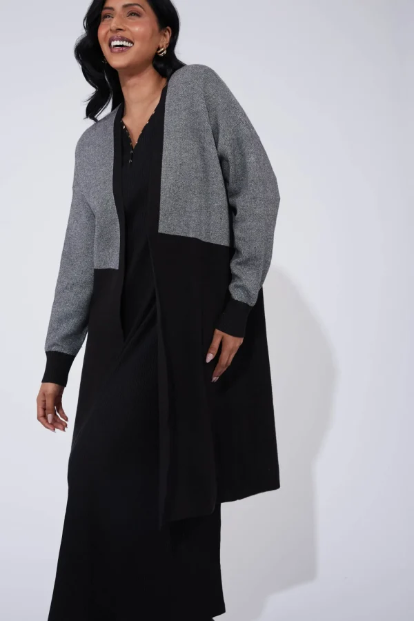 Haven Cyprus Cardigan - White/Kohl Fashion