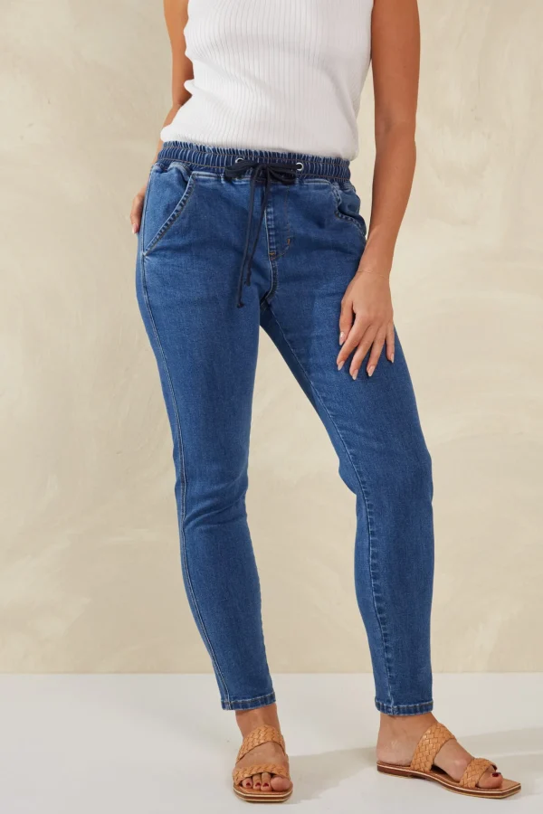 Haven Dalton Denim Pant - Indigo Discount