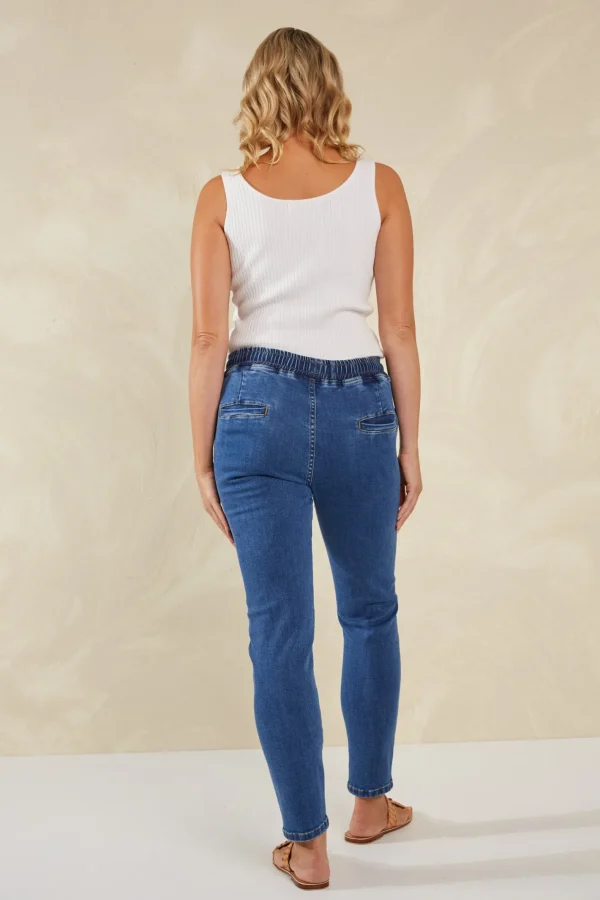 Haven Dalton Denim Pant - Indigo Discount