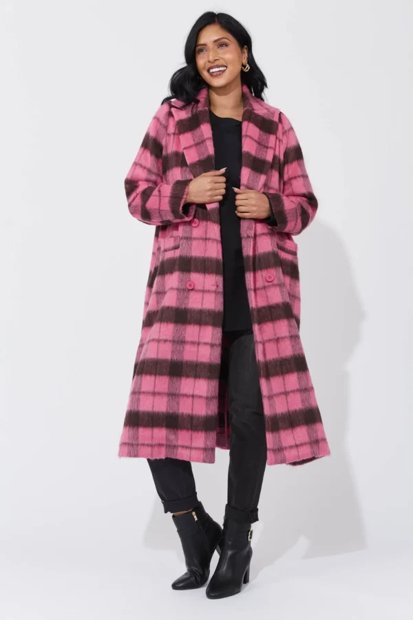 Haven Daytona Coat - Pink Online