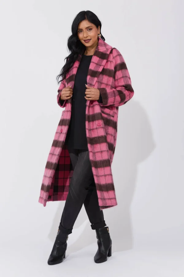 Haven Daytona Coat - Pink Online