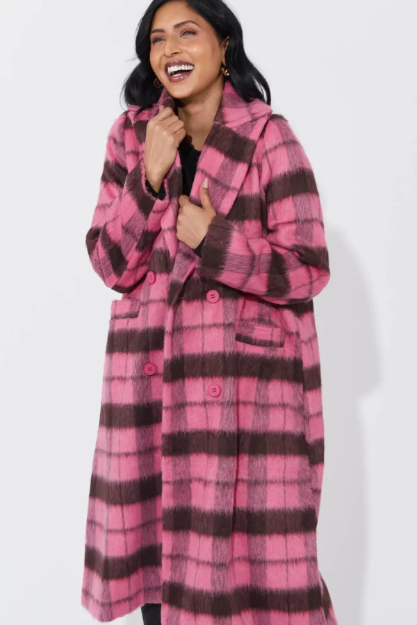 Haven Daytona Coat - Pink Online