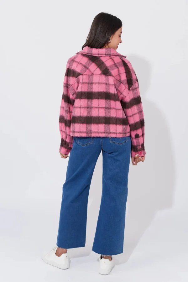 Haven Daytona Crop Jacket - Pink Best