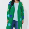 Haven Delphi Cardigan - Blue/Oasis Hot