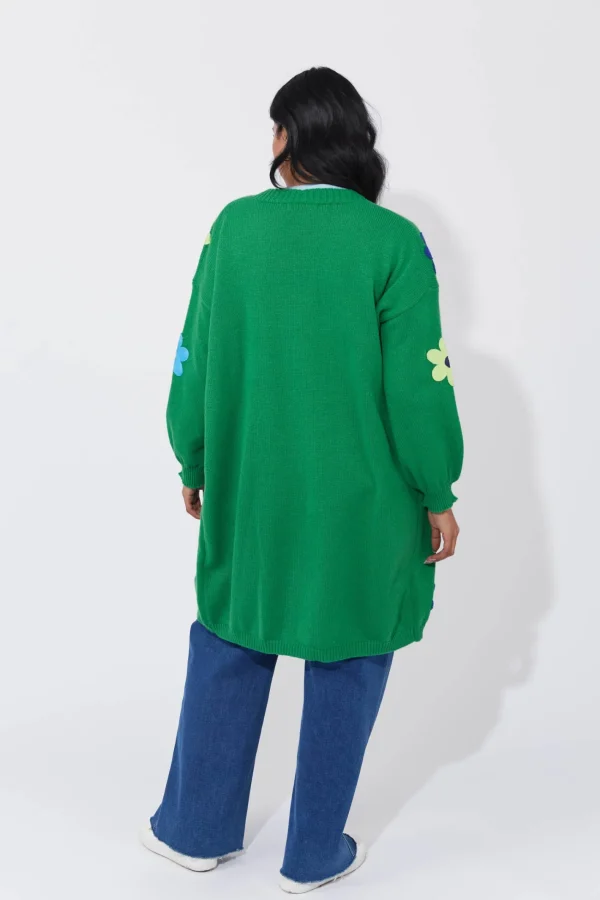 Haven Delphi Cardigan - Blue/Oasis Hot