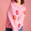 Haven Delphi Jumper - Chilli/Pink New