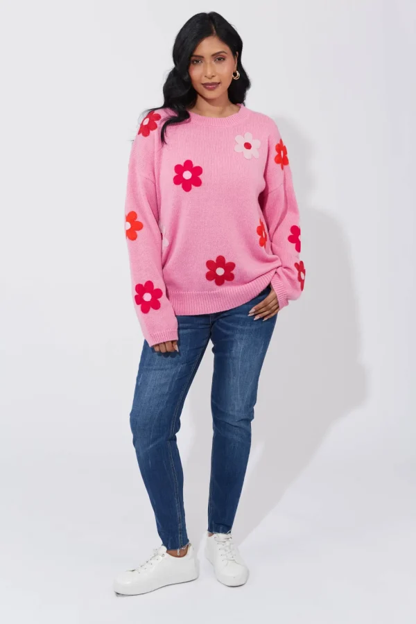 Haven Delphi Jumper - Chilli/Pink New