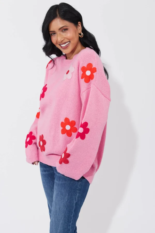 Haven Delphi Jumper - Chilli/Pink New
