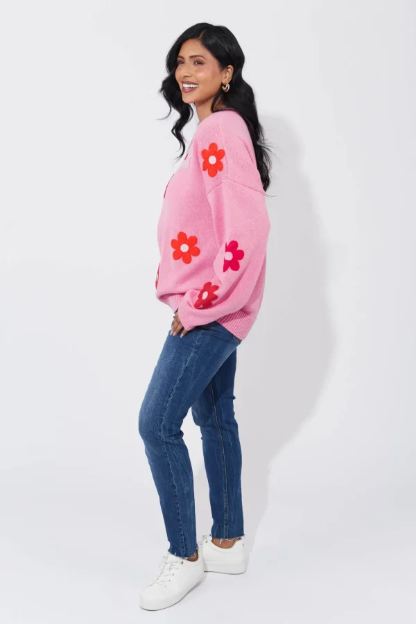 Haven Delphi Jumper - Chilli/Pink New
