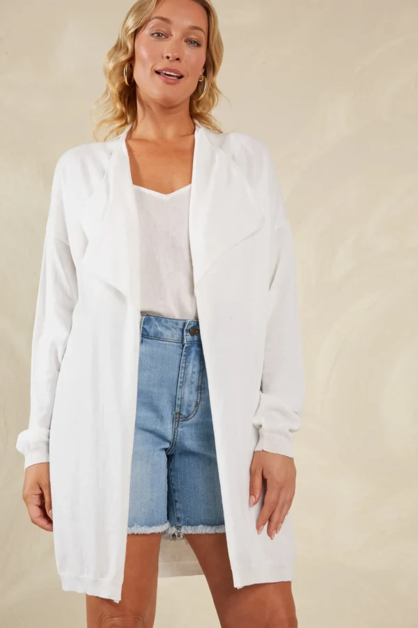 Haven Florence Cardigan - Bianco Online