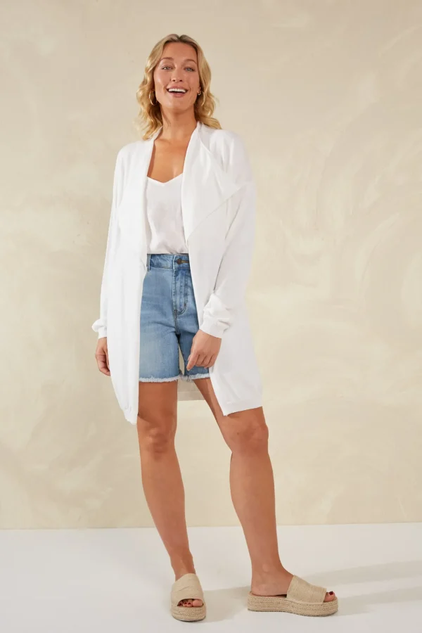 Haven Florence Cardigan - Bianco Online