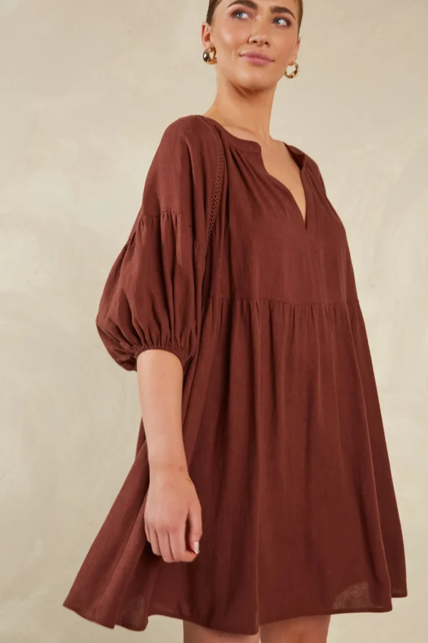 Haven Florence Dress - Espresso Fashion