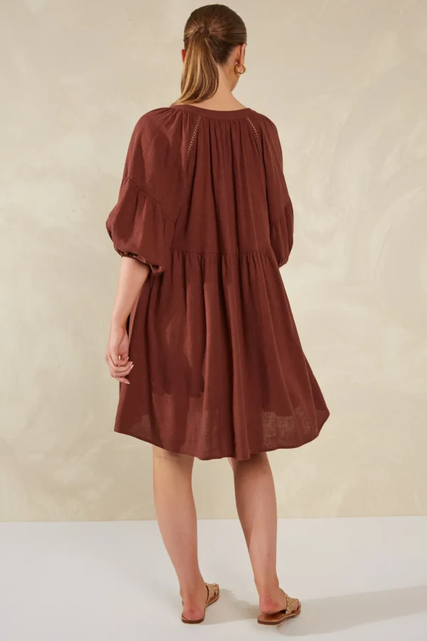 Haven Florence Dress - Espresso Fashion