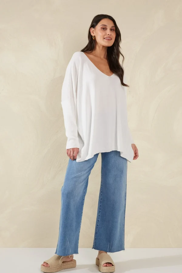 Haven Florence Knit - Bianco Online