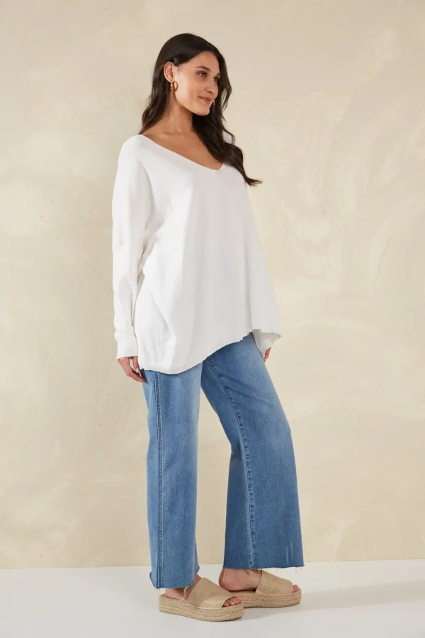 Haven Florence Knit - Bianco Online