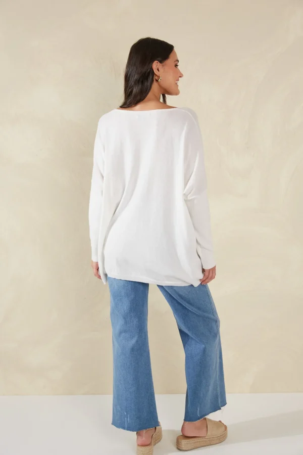Haven Florence Knit - Bianco Online