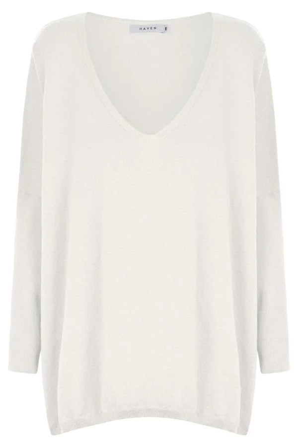Haven Florence Knit - Bianco Online