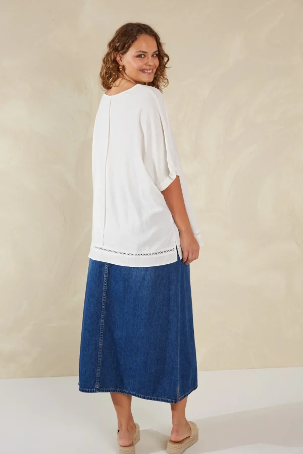 Haven Florence Relaxed Top - Bianco Outlet