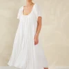 Haven Florence Ruffle Dress - Bianco Best