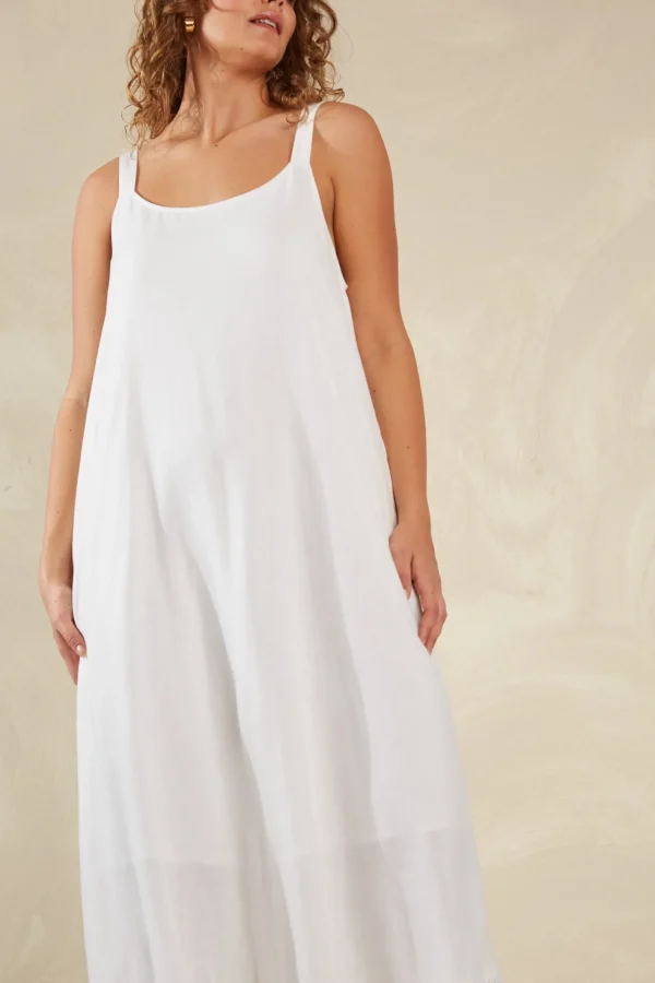 Haven Florence Tank Maxi - Bianco Clearance