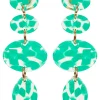 Haven Isola Earring - Verde Discount