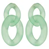 Haven Isola Link Earring - Verde Sale