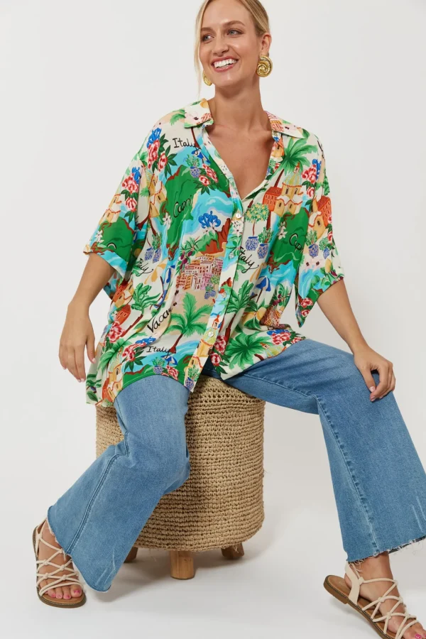 Haven Isola Shirt - Capri New