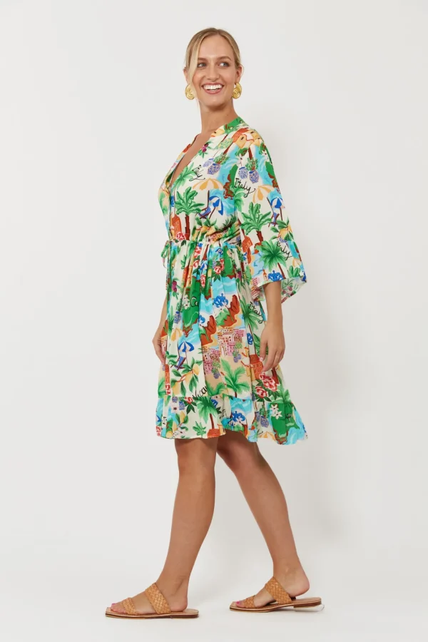 Haven Isola Tie Dress - Capri Online