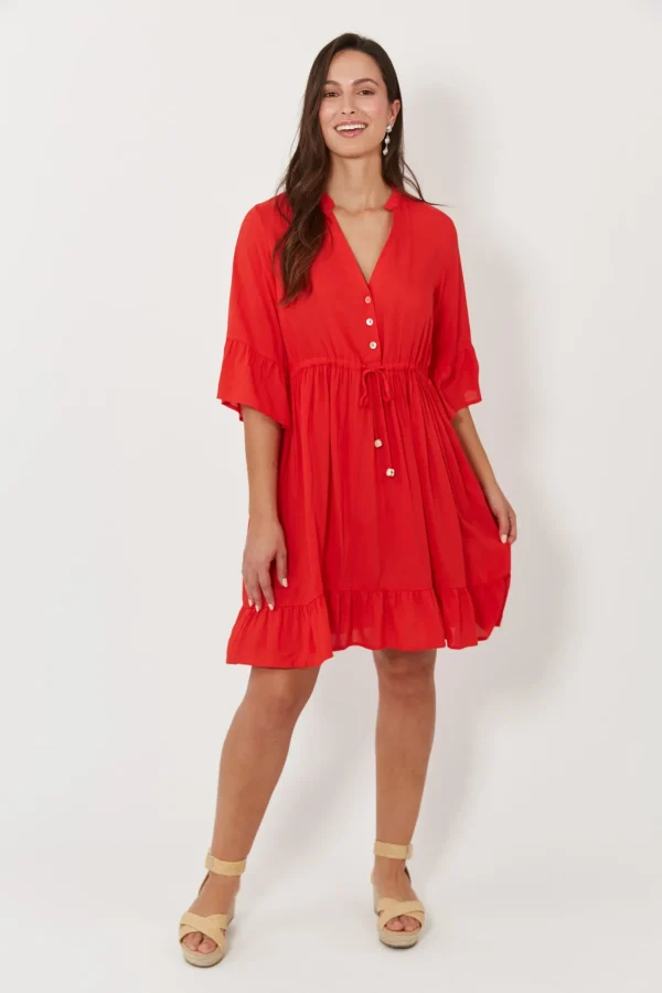Haven Isola Tie Dress - Negroni Online