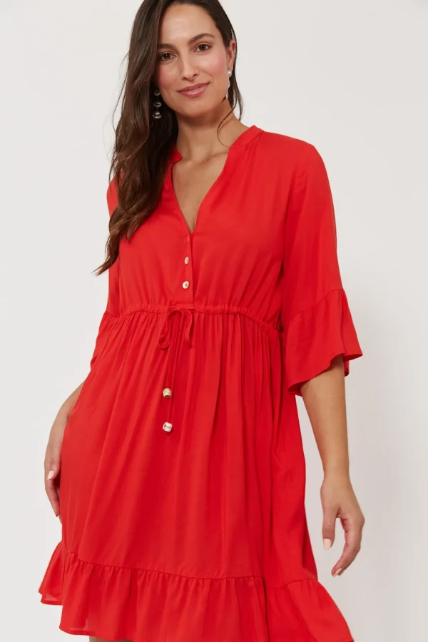 Haven Isola Tie Dress - Negroni Online