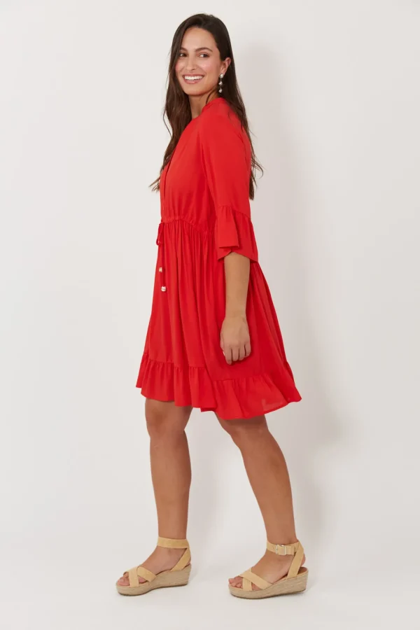 Haven Isola Tie Dress - Negroni Online
