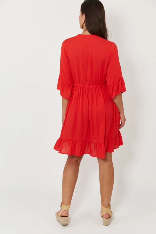 Haven Isola Tie Dress - Negroni Online