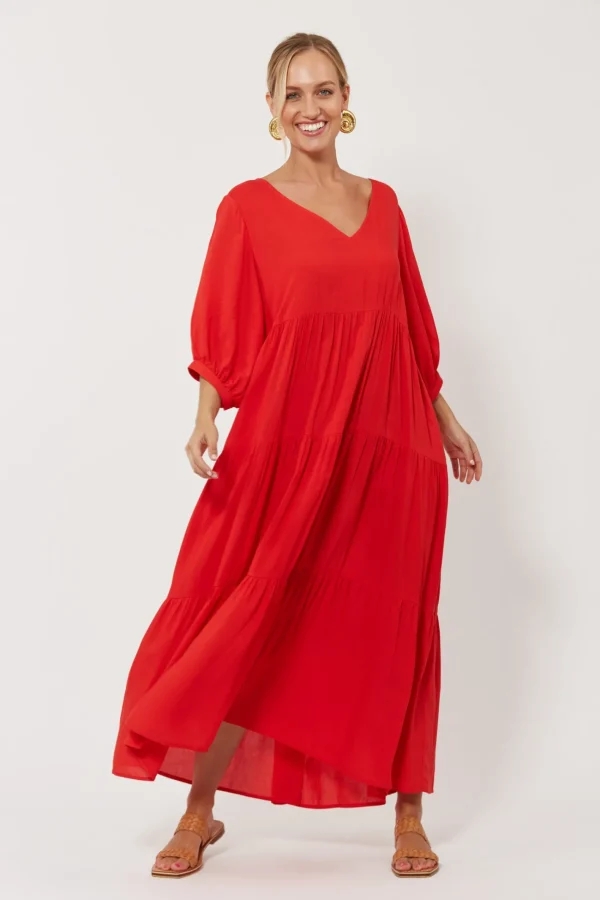 Haven Isola Tiered Maxi Dress - Negroni Sale