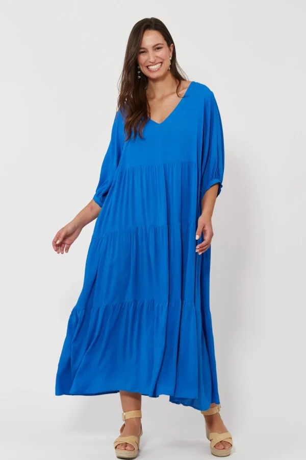Haven Isola Tiered Maxi Dress - Baia New