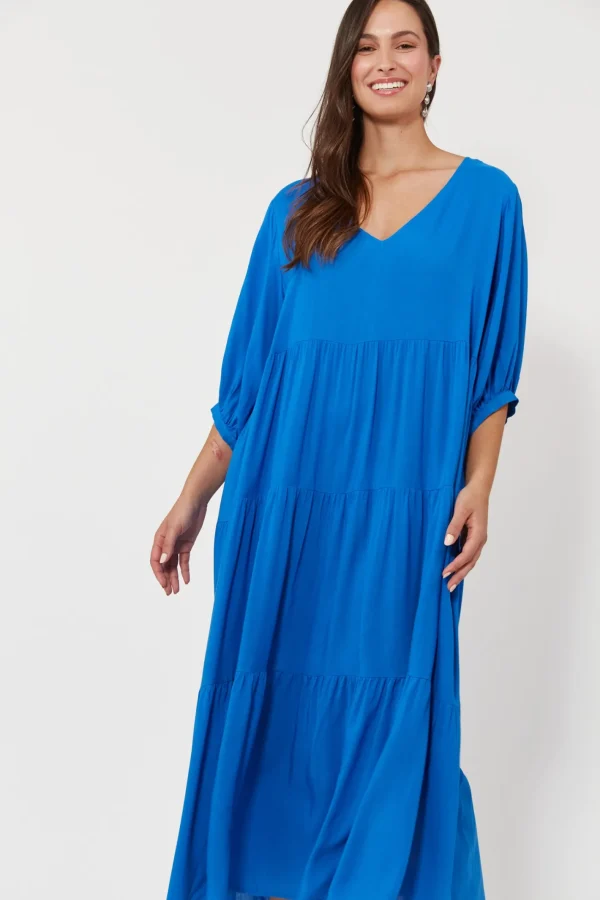 Haven Isola Tiered Maxi Dress - Baia New