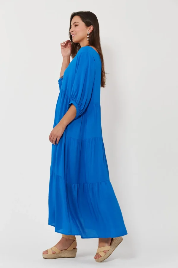 Haven Isola Tiered Maxi Dress - Baia New