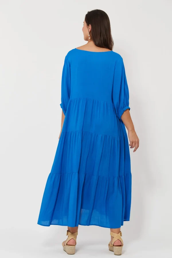 Haven Isola Tiered Maxi Dress - Baia New