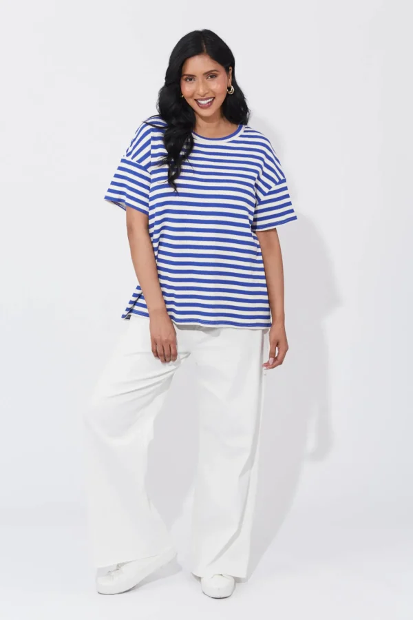 Haven La Paz Tshirt - Cobalt Sale