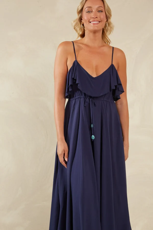 Haven Lipari Frill Maxi - Riviera Best