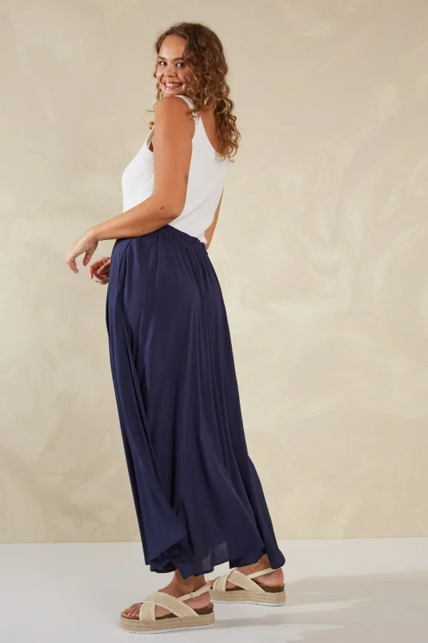 Haven Lipari Maxi Skirt - Riviera Hot