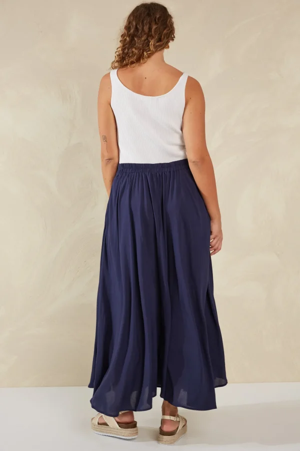 Haven Lipari Maxi Skirt - Riviera Hot