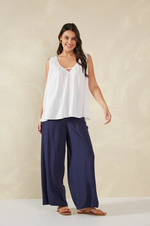 Haven Lipari Tank - Bianco Fashion