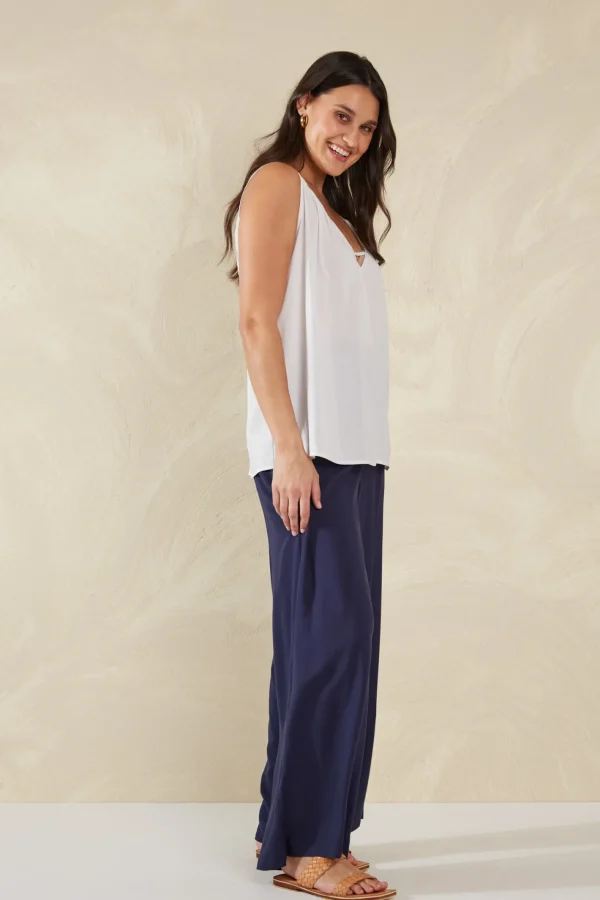 Haven Lipari Tank - Bianco Fashion