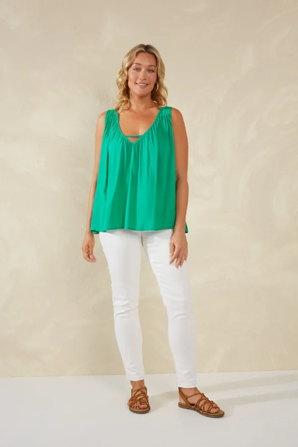 Haven Lipari Tank - Verde Discount