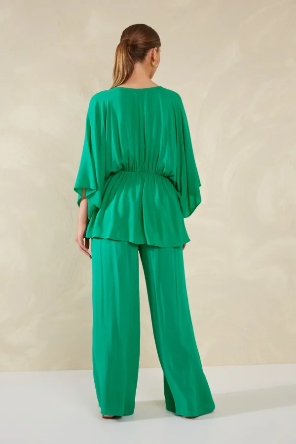 Haven Lipari Tie Top - Verde Hot